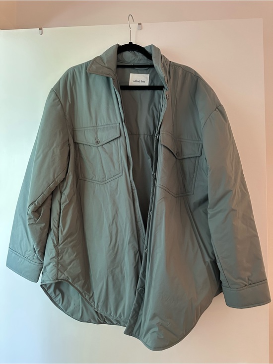 Wilfred Jackets & Blazers - Wilfred Sage Green Shell Jacket